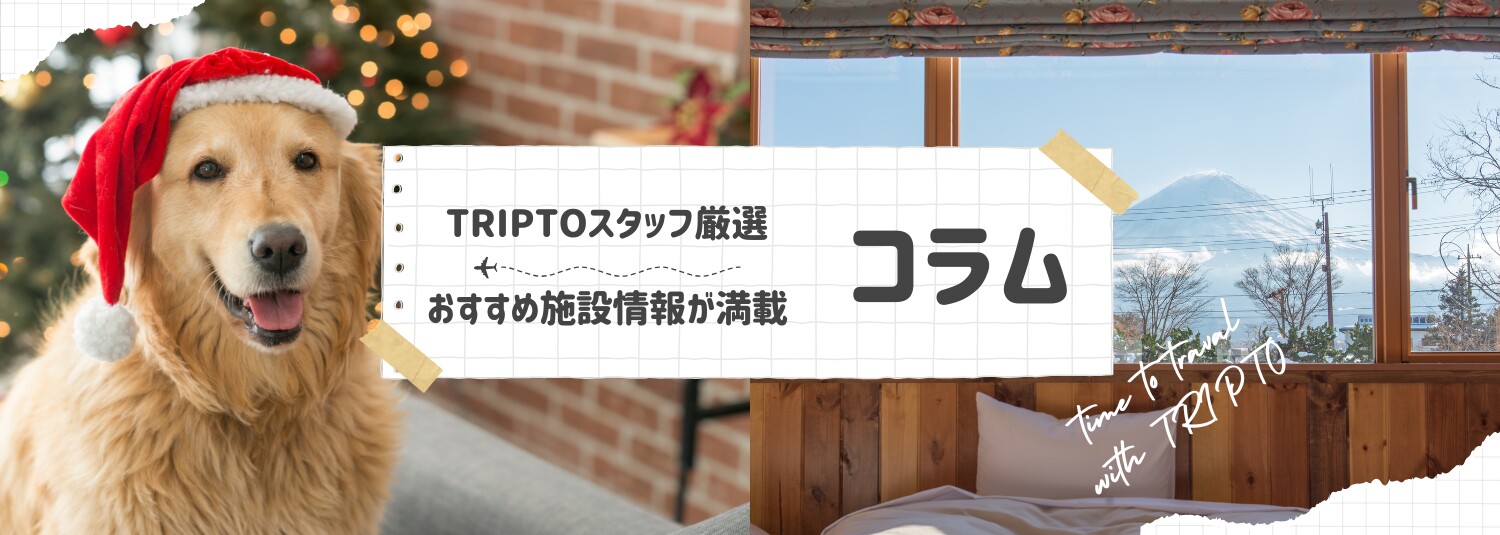 TRIPTOスタッフ厳選おすすめ施設の情報が満載!