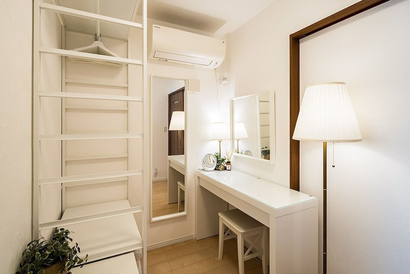 女性にやさしいパウダールーム