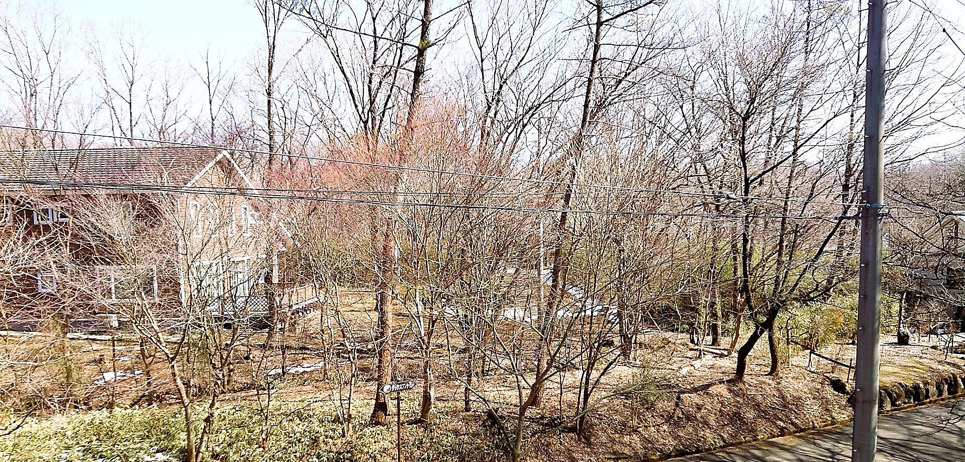 2階からの眺望・管理された閑静な分譲地内です