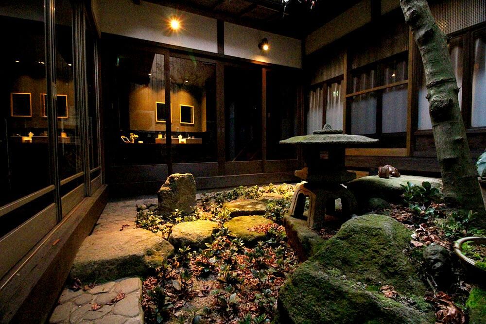 宿泊棟　中庭