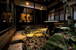 宿泊棟　中庭