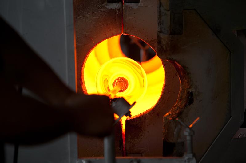 ガラス作品づくり