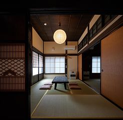 古民家の情緒ある和室