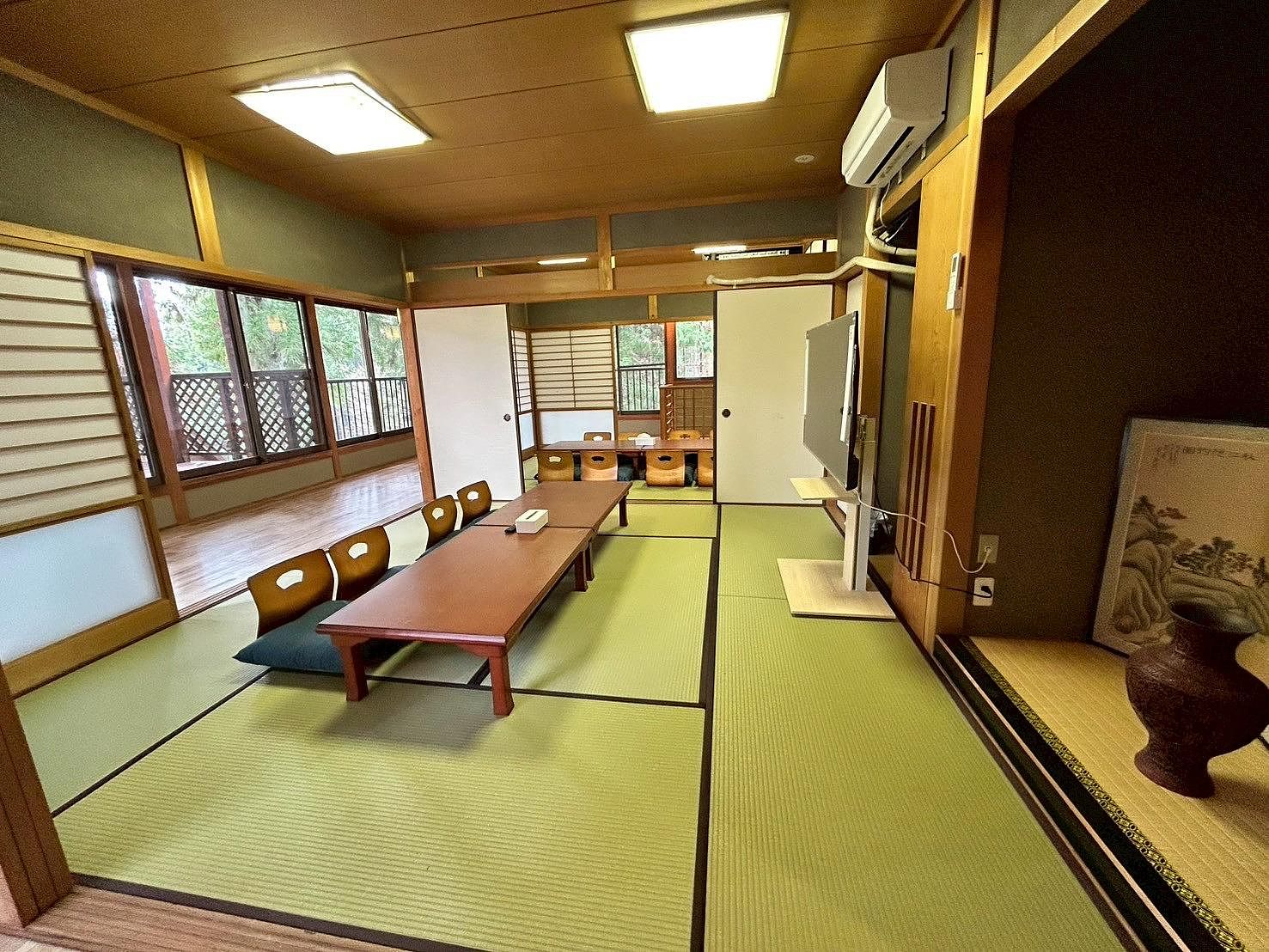 二間続きの和室です