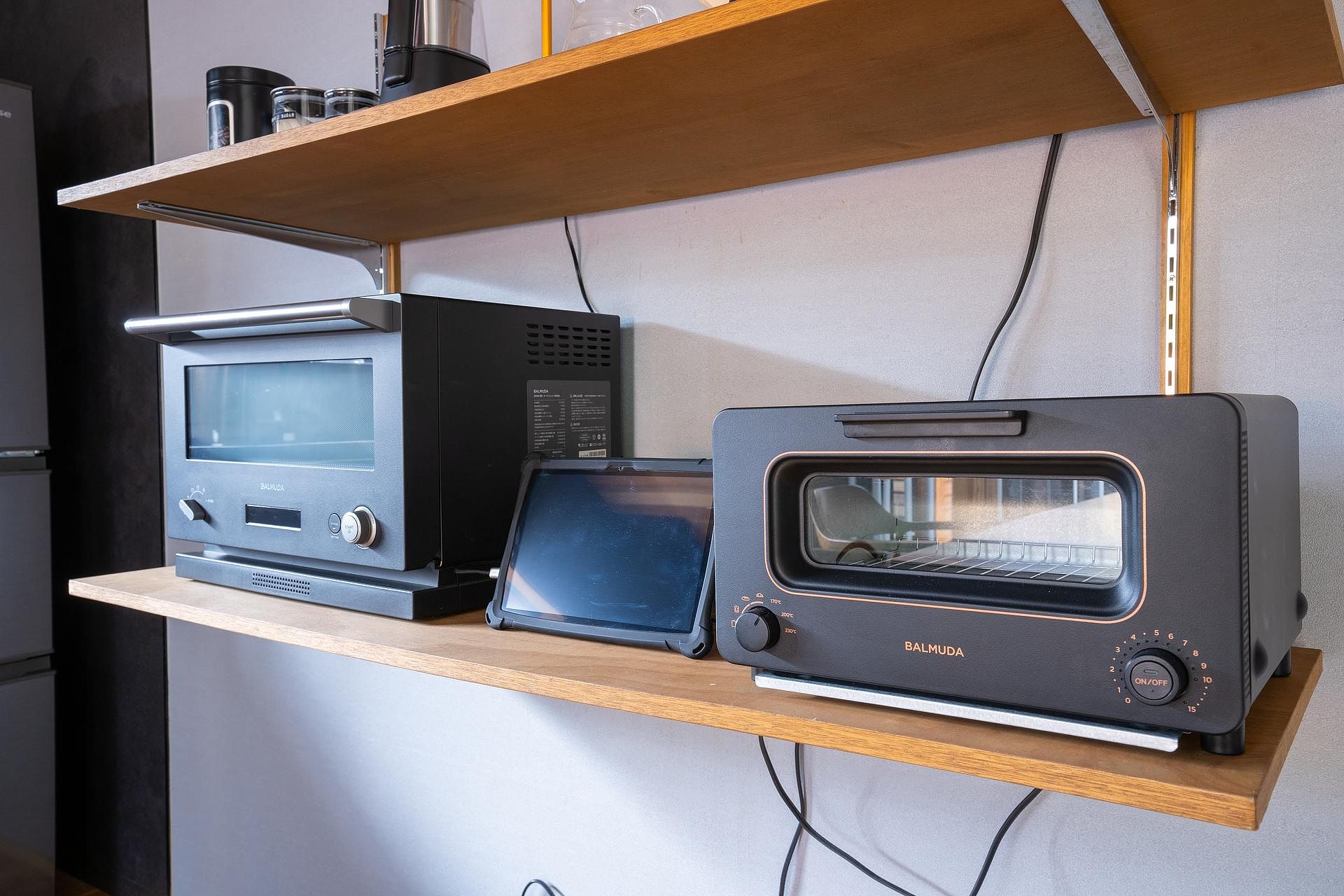 バルミューダ家電が揃っています