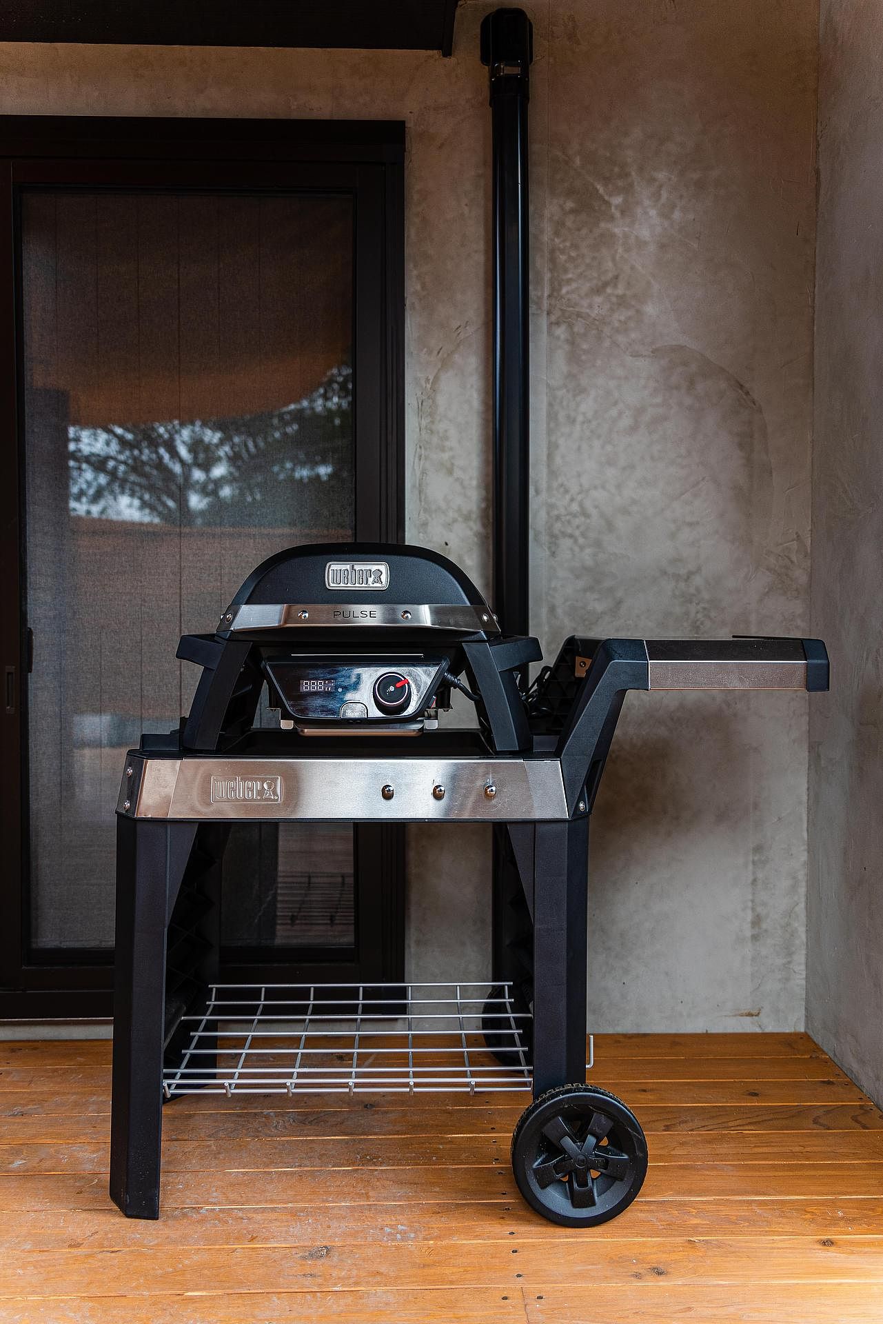 BBQグリル完備でいつでも手軽に本格BBQを