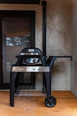 BBQグリル完備でいつでも手軽に本格BBQを