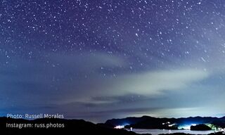 満天の星空