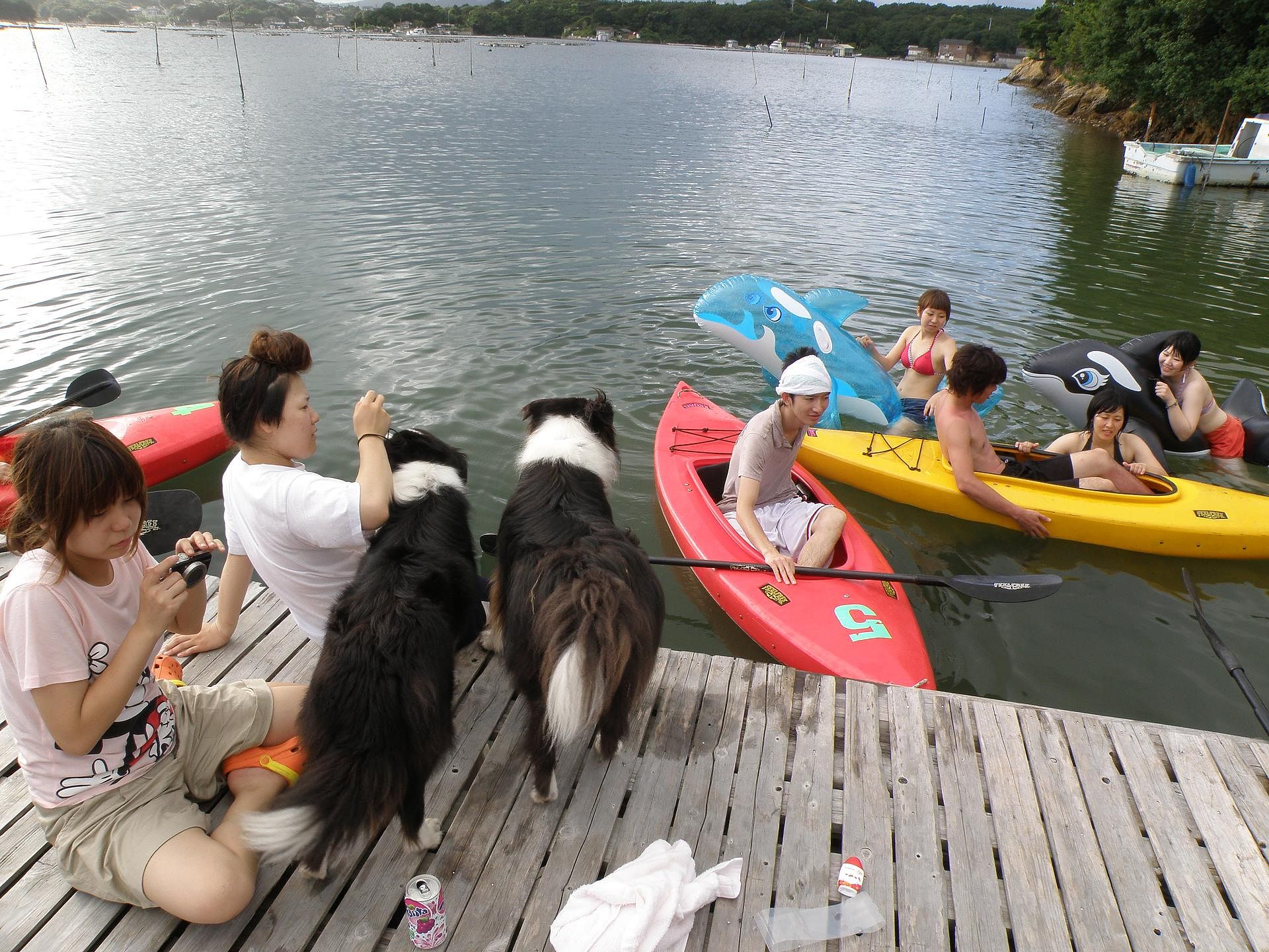 レンタルカヌー2時間1,800円です