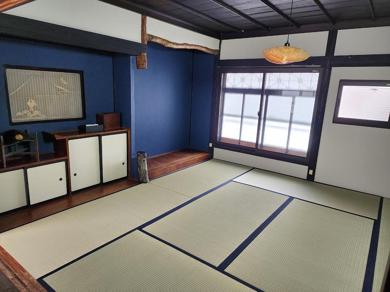 2階の旦那の間は寝室としてご利用いただけます。