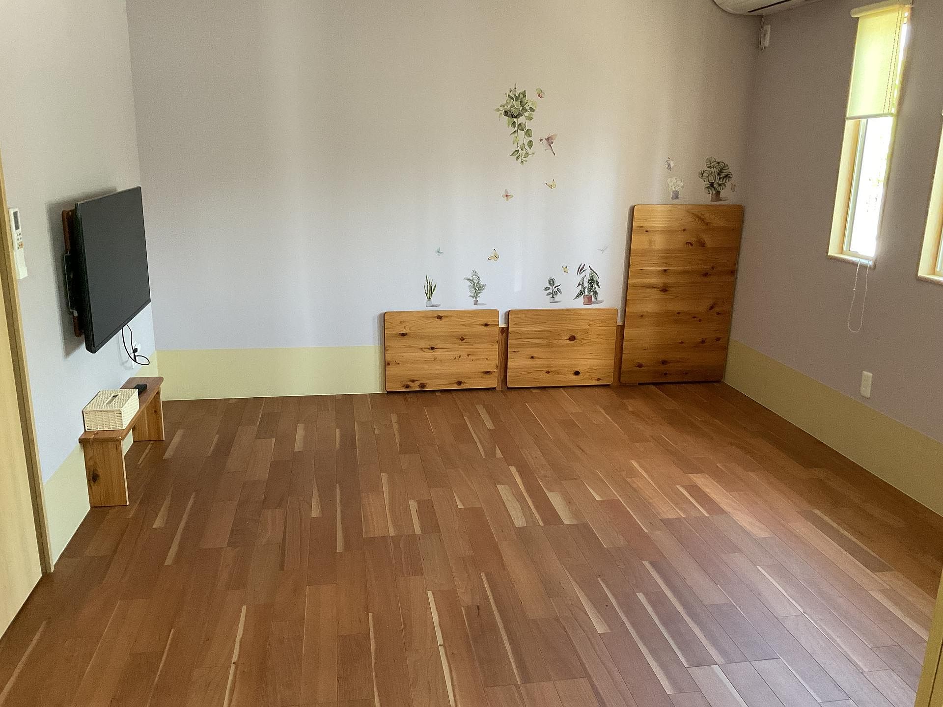 布団4組敷けます