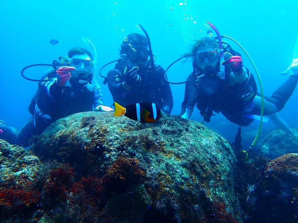 ダイビングも楽しめますよ！