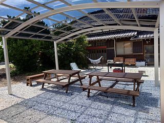 雨でも安心BBQ