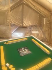 グランピング内全自動麻雀卓