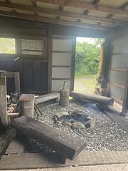 雨でもbbq。焚き火できます