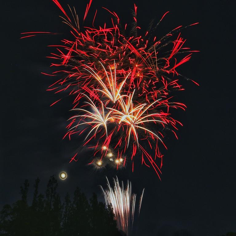 天神祭奉納花火
