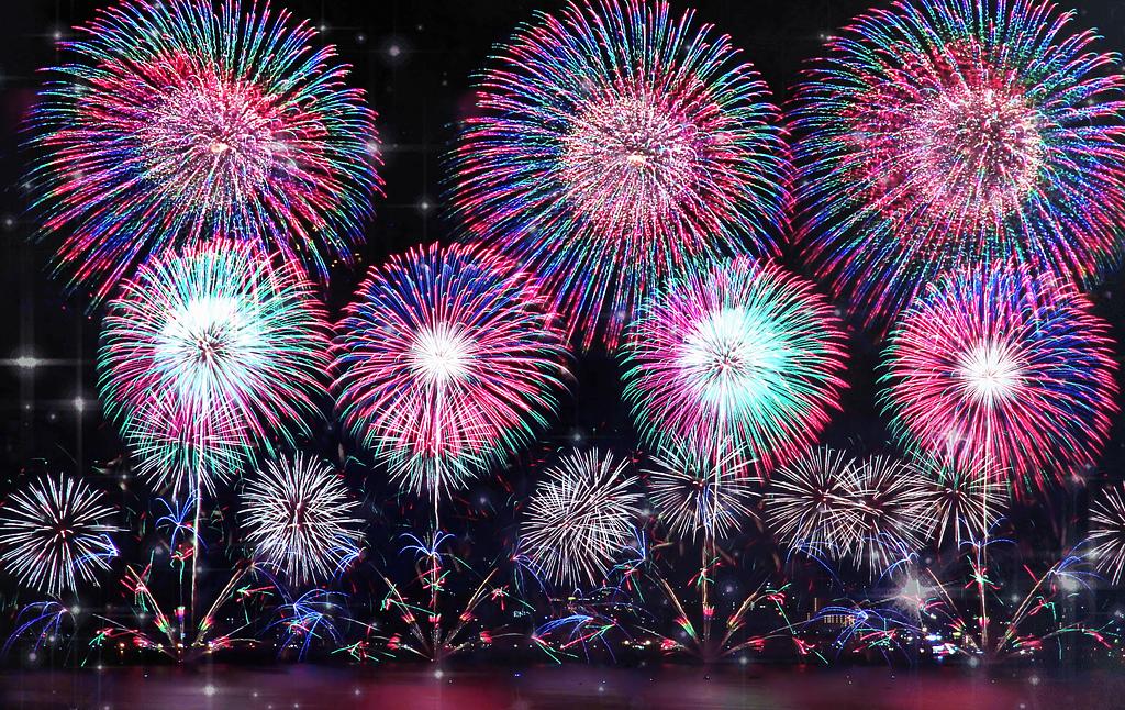 松江水郷祭 湖上花火大会