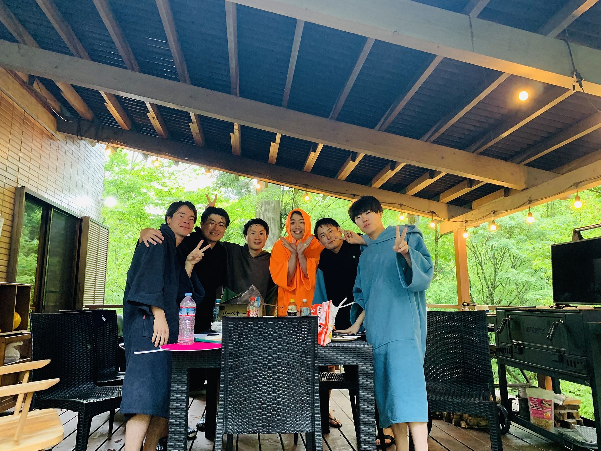 サウナポンチョ