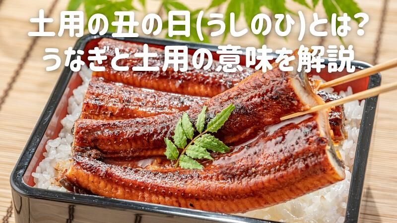 土用の丑の日(うしのひ)とは？うなぎと土用の意味を解説