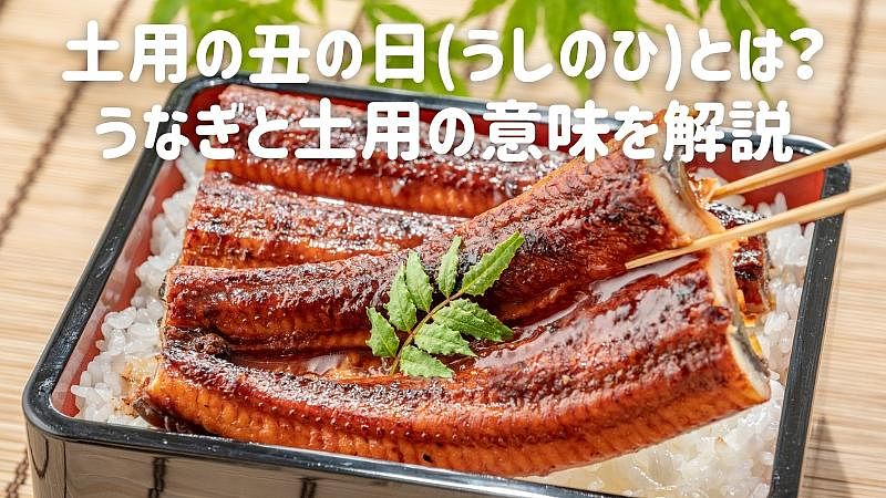 土用の丑の日(うしのひ)とは？うなぎと土用の意味を解説