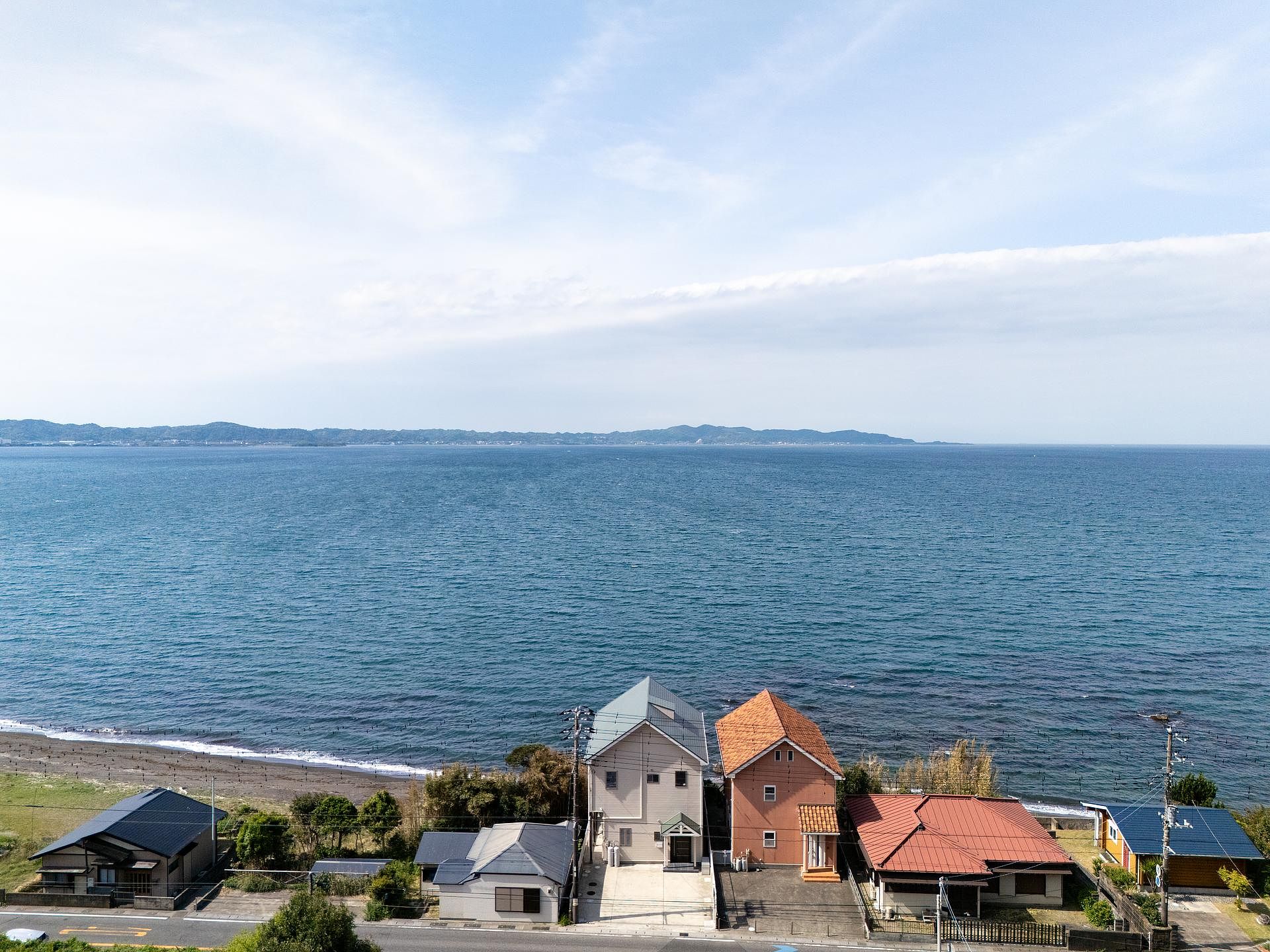 オーシャンビューの貸別荘