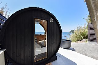 オーシャンビューのサウナ・露天風呂