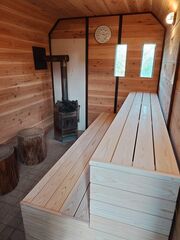 屋外サウナ②