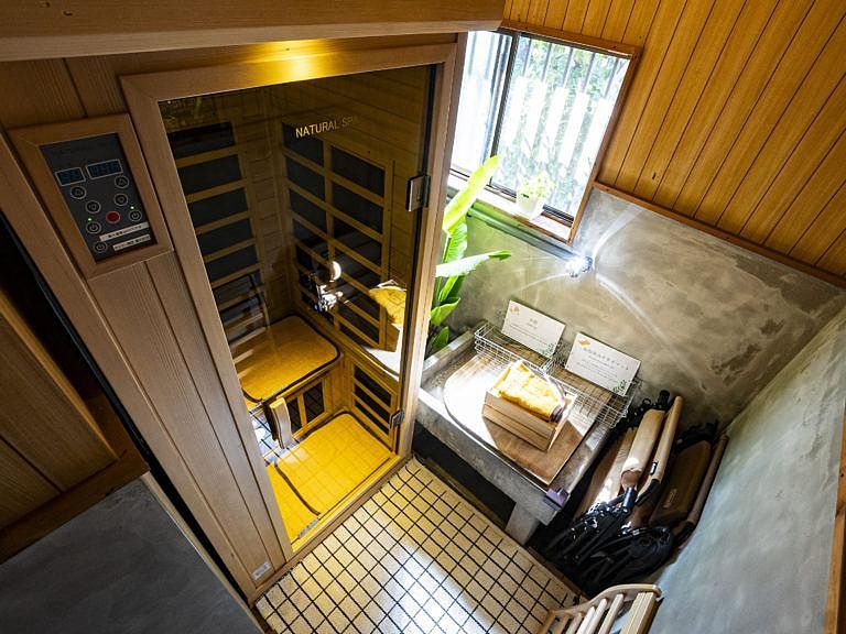 サウナ・ヒノキ風呂(水風呂)