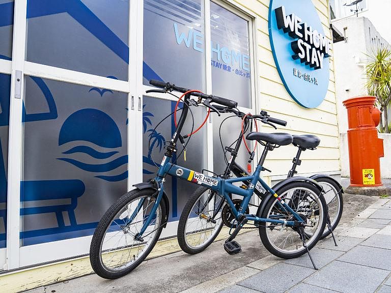 無料貸出自転車