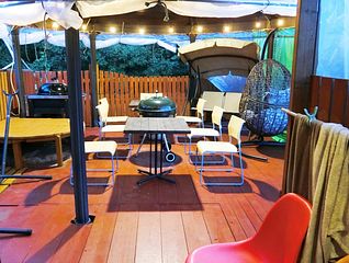 ｺﾃ-ｼﾞからBBQ場