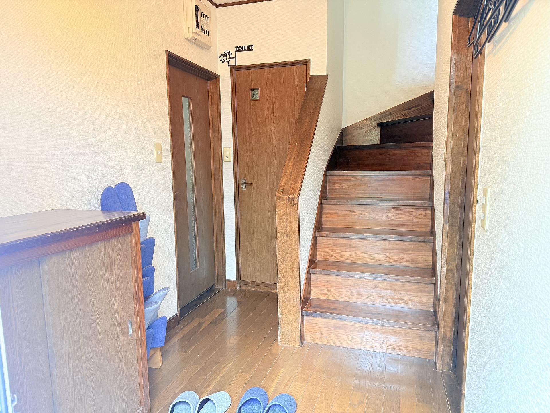 ノスタルジックな玄関