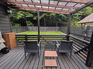 デッキから見るドックラン