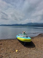 山中湖ドックSUP体験　2名様