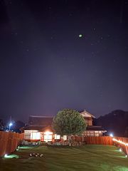 夜の星空が美しいです
