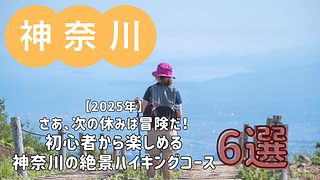 さあ、次の休みは冒険だ！初心者から楽しめる神奈川の絶景ハイキングコース【2025年】