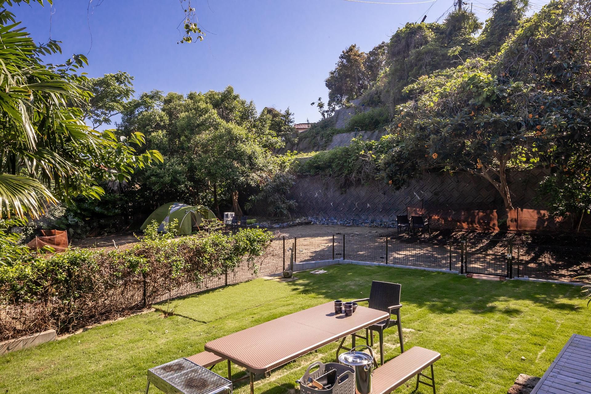 BBQやキャンプも同時に楽しめます