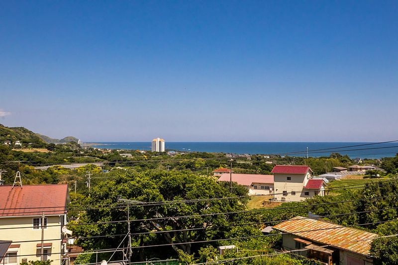 オーシャンビューの貸別荘