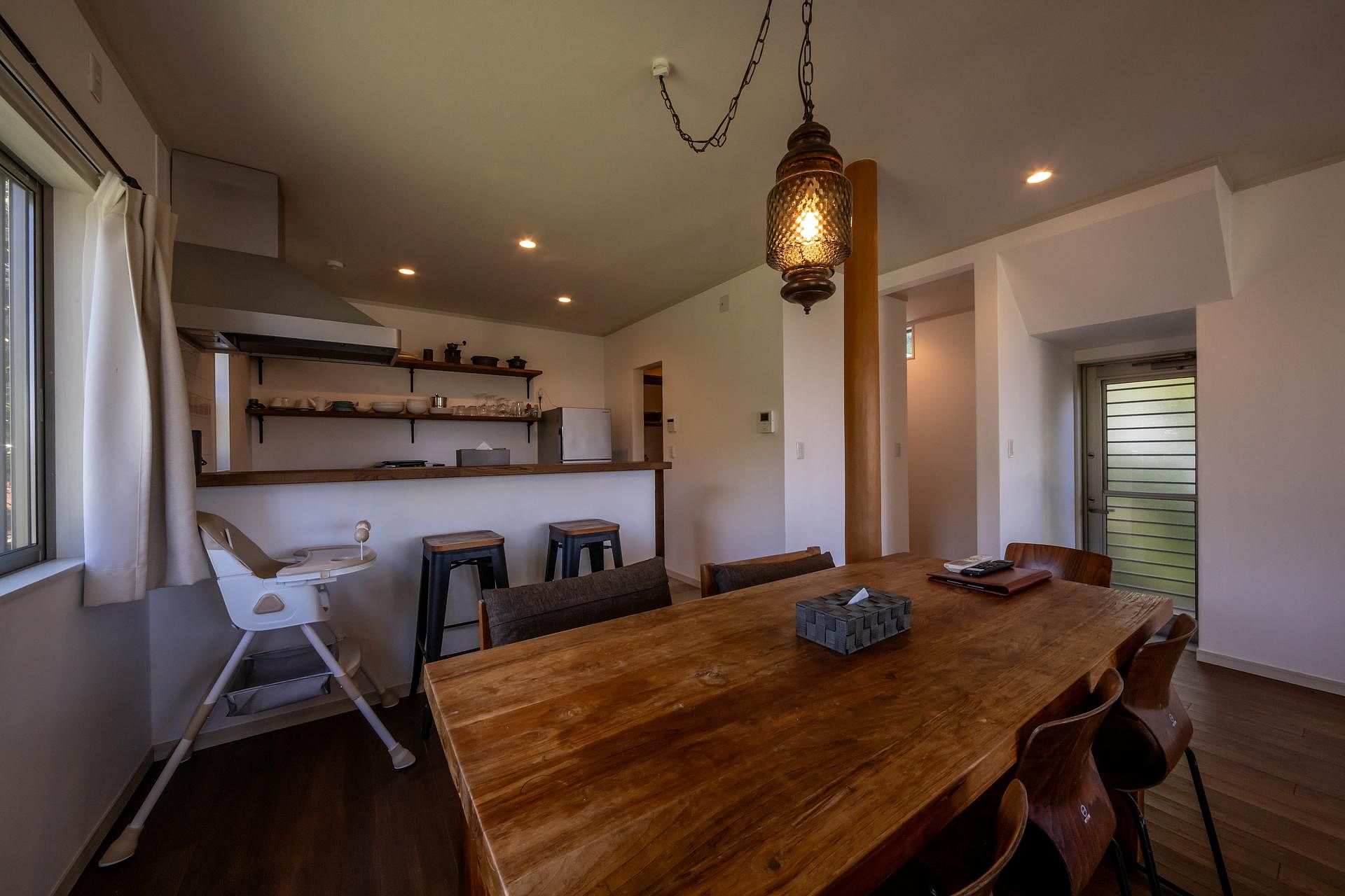 ダイニングはカウンターキッチン