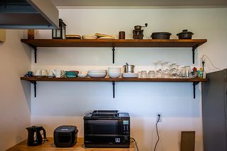 キッチン器具も充実しています
