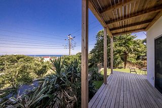 高台から見る海は絶景です