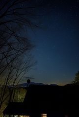 夜は満点の星空が見れます