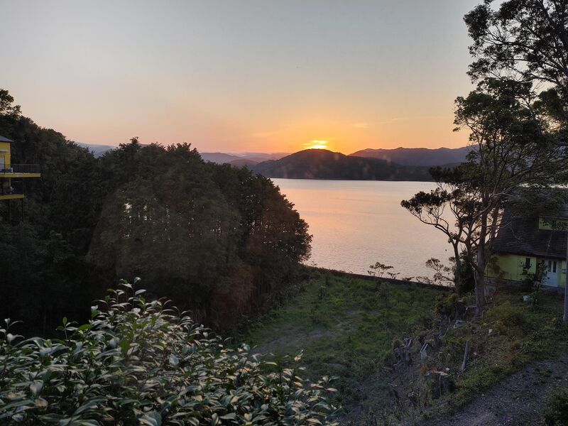 居間からの景色