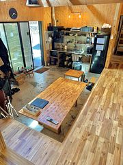 そのままキッチンにも繋がります