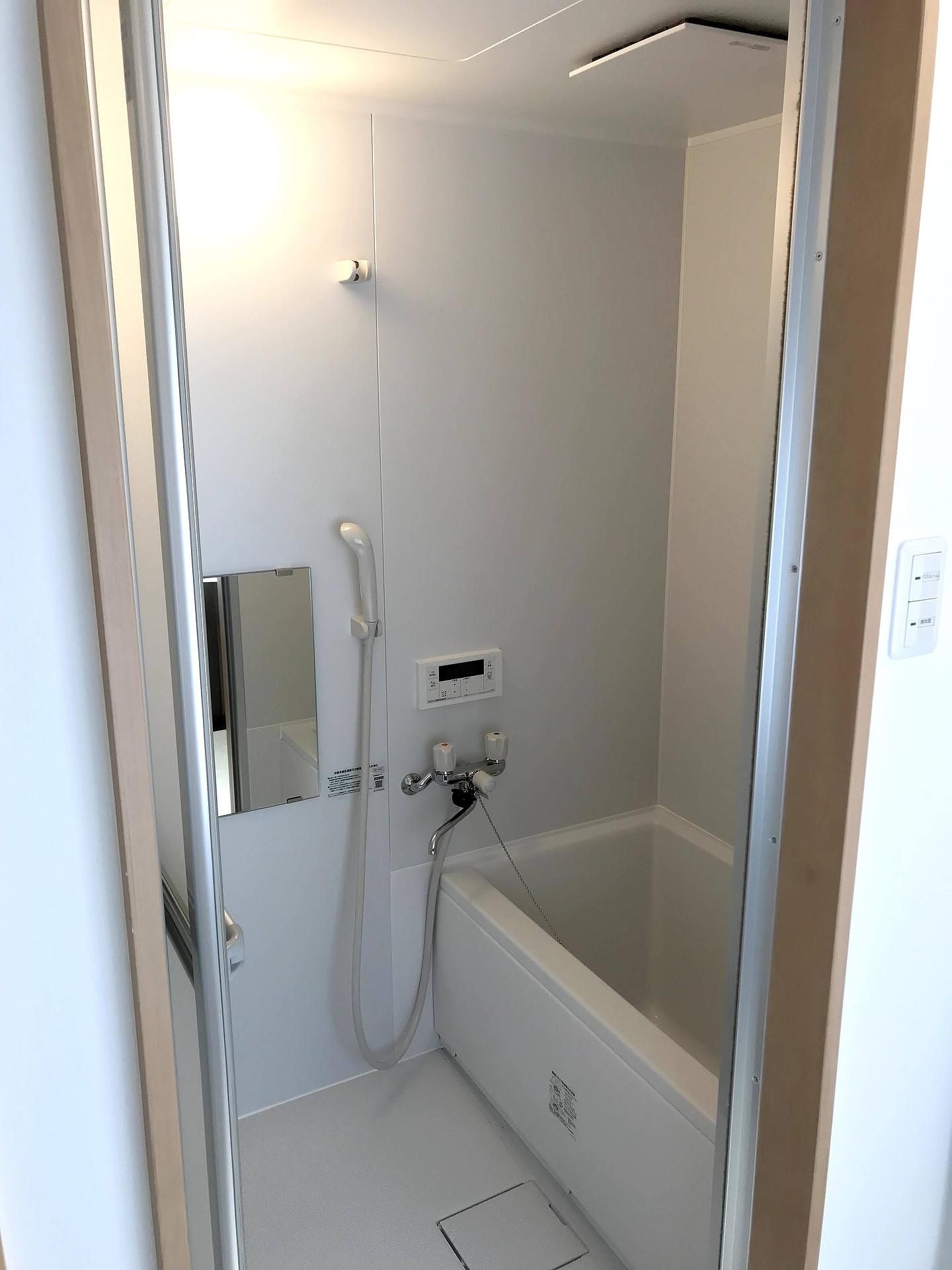 清潔なユニットバス