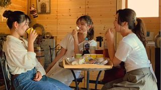 休憩コーナー（管理棟の建物内）