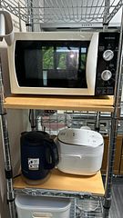 レンジ、ケトル、炊飯器