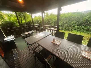屋根付きテラス
