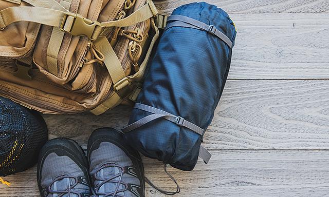 ザックや靴など基本装備と便利グッズ