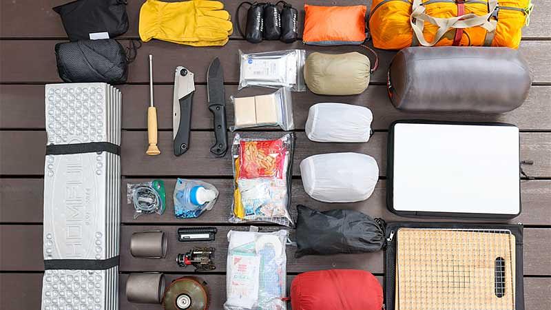 【必需品】キャンプの基本持ち物一覧