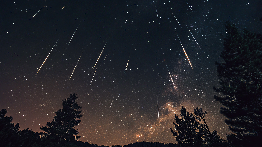 森の星空